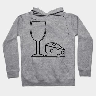 Wine and Cheese Hoodie